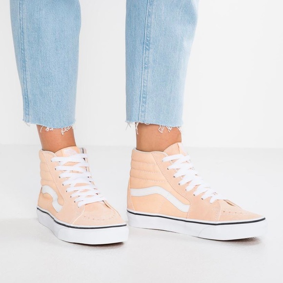 Vans Sk8-Hi Apricot Peach Sneakers - Picture 2 of 8